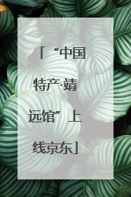 “中国特产·靖远馆”上线京东