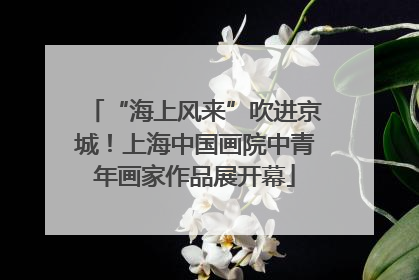 “海上风来”吹进京城！上海中国画院中青年画家作品展开幕
