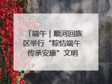 端午｜顺河回族区举行“粽情端午 传承安康”文明集市活动