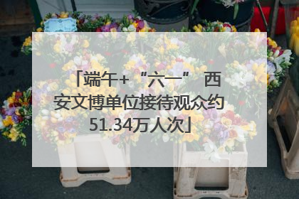 端午+“六一” 西安文博单位接待观众约51.34万人次