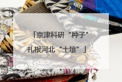 京津科研“种子”扎根河北“土壤”