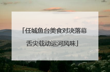 任城鱼台美食对决落幕 舌尖载动运河风味