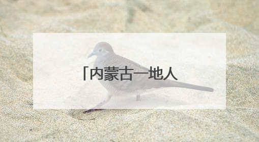 内蒙古一地人事任免名单