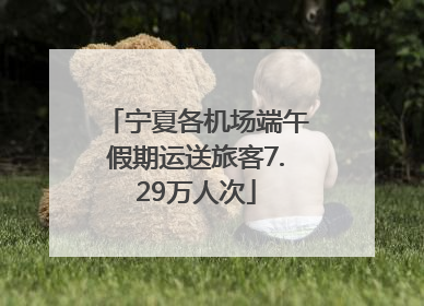 宁夏各机场端午假期运送旅客7.29万人次