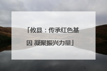 攸县：传承红色基因 凝聚振兴力量