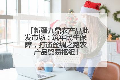 新疆九鼎农产品批发市场：筑牢民生保障，打通丝绸之路农产品贸易枢纽