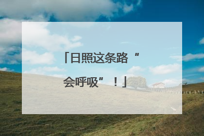 日照这条路“会呼吸”！