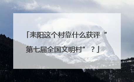 耒阳这个村靠什么获评“第七届全国文明村”？