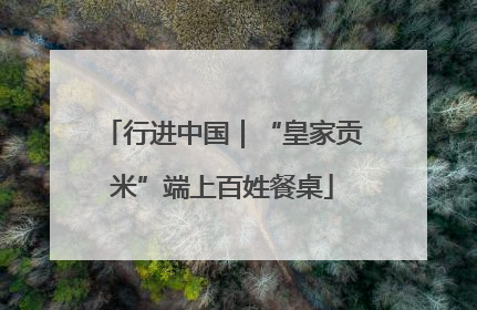 行进中国｜“皇家贡米”端上百姓餐桌