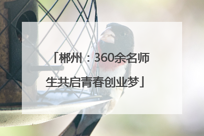 郴州：360余名师生共启青春创业梦