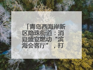 青岛西海岸新区隐珠街道：消夏盛宴燃动“滨海会客厅”，打造全天候、全龄段消费生态圈